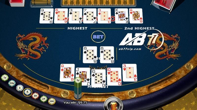 Cách tính điểm của Pai Gow Poker và Poker là như nhau